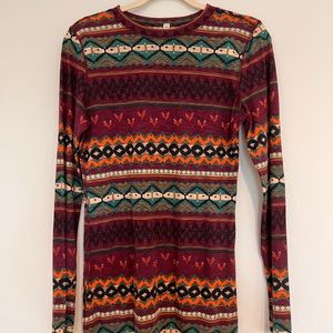 Free People Movement Long Sleeve Tunic Top